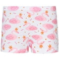 thumbnail image 1 of Tiijoy Girls' Cotton Tagless Boxer Brief Cartoon Print Soft Underwear Boyshorts, Sizes 5-6, 1 of 5