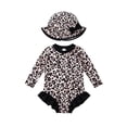 thumbnail image 1 of Tiijoy Girls Cute Ruffle Long Sleeve Rash Guard One Piece Swimsuit UPF 50+ Bathing Suit, 1 of 3