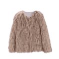 thumbnail image 1 of Tiijoy Girls Jacket Trendy Cardigan Coat Winter Warm Outerwear, Khaki, Sizes 1-8, 1 of 3