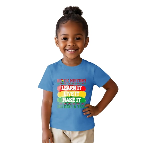 Tiijoy Girls Graphic Tee Short Sleeve Crewneck T-Shirt Casual Summer Tshirt, Sizes 1-13