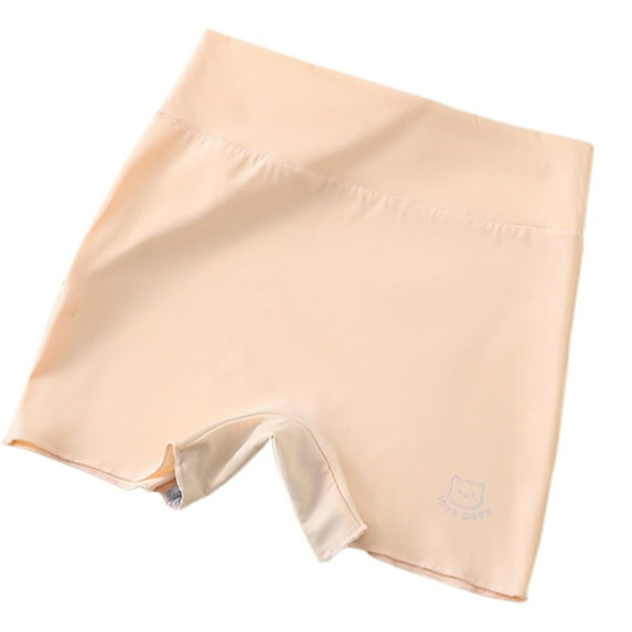 Tiijoy Girls High Rise Seamless Modesty Shorts Stretch Breathable Safety Shorts, Sizes 10-11