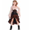 thumbnail image 1 of Tiijoy Girls Irregular Ruffle High-Waist Pirate Co_Stume Dress-Up Outfits, Sizes 3-10, 1 of 4