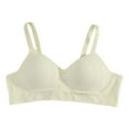 thumbnail image 1 of Tiijoy Girls Lightly Padded Sports Bra Cotton Comfortable Soft Training Bra, 1 of 4