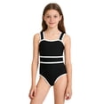 thumbnail image 1 of Tiijoy Girls One-Piece Swimsuit UPF 50+ Quick Drying Bathing Suit Swimwear, Sizes 7-14, 1 of 7