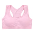 thumbnail image 1 of Tiijoy Girls Racerback Training Bras Pull Over Cotton Sports Bra, 1 of 5