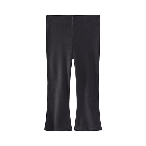 Tiijoy Girls Slim Fit Flare Pants High Waisted Stretch Pants Casual Trousers, Sizes 3-4