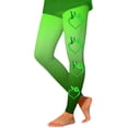 thumbnail image 1 of Tiijoy Girls St. Patrick's Day Athletic Leggings Soft Stretch Tights Pants, Sizes 1-12, 1 of 4