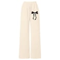 thumbnail image 1 of Tiijoy Girls Straight Leg Sweatpants Casual Relaxed Fit Drawstring Pants, Sizes 4-13, 1 of 3