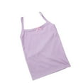 thumbnail image 1 of Tiijoy Girls Summer Tank Top Lightweight Ribbed Sleeveless Top Undershirt, Sizes 18-24 Months, 1 of 3