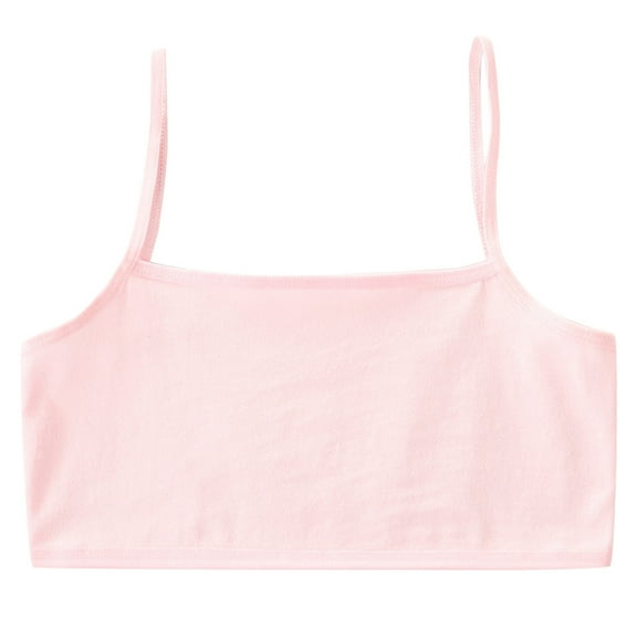 Tiijoy Girls T-Shirt Bra Seamless Training Bra Soft Undies Sports Bralette