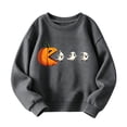 thumbnail image 1 of Tiijoy Halloween Sweatshirt for Boys Graphic Crewneck Pullover Tops, Sizes 2-14, 1 of 3
