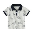 thumbnail image 1 of Tiijoy Boys Cotton Polo Shirt Short Sleeve Collared Casual T-Shirt, Sizes 18-24M, 1 of 4