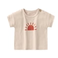 thumbnail image 1 of Tiijoy Boys Graphic Tee Cotton Short Sleeve T-Shirt Kids Summer Casual T Shirt, Sizes 18-24 Months, 1 of 4