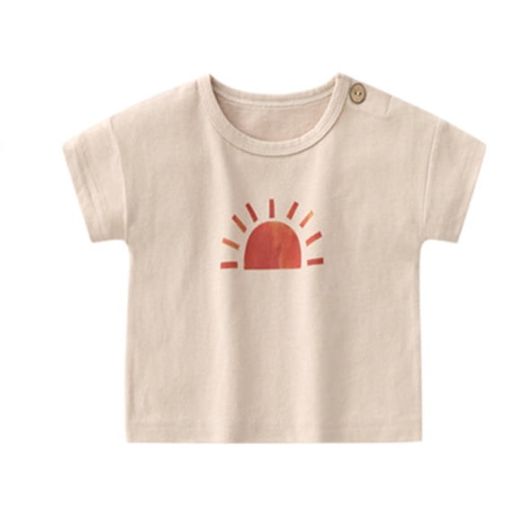 Tiijoy Boys Graphic Tee Cotton Short Sleeve T-Shirt Kids Summer Casual T Shirt, Sizes 18-24 Months