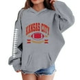thumbnail image 1 of Tiijoy Girls Football Hoodie Pullover Hooded Sweatshirt Activewear, Sizes 18-24M, 1 of 3