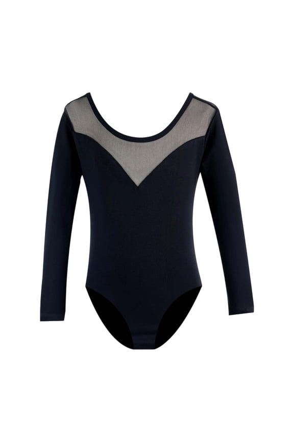 Girls Long Sleeve Ballet Leotards Ballerina Gymnastics Dancewear, Sizes 18-24M