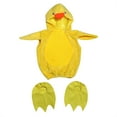 thumbnail image 1 of Tiijoy Infant Kids Chicken Dress Up Loose Fleece Hooded Vest Top with Shoes, Sizes 12-24 Months, 1 of 8