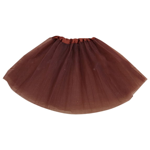 Tiijoy Kids Girls Tutu Skirt Three Layer Mesh Ballet Dance Tulle Skirt