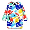 thumbnail image 1 of Tiijoy Kids Waterproof Painting Apron with Front Pocket Long Sleeves Art Smock, Sizes 5-7, 1 of 4