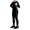 thumbnail image 1 of Tiijoy Little Boys Athletic Outfits Compression Shirt Pants Workout Activewear, Sizes 5-6, 1 of 6