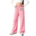 thumbnail image 1 of Tiijoy Little Girls Casual Sweatpants Comfortable Straight Leg Jogger Pants, Sizes 4-16, 1 of 3