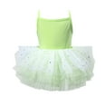 thumbnail image 1 of Tiijoy Little Girls Sequins Camisole Ballet Dance Dress Glitter Leotards, Sizes 6-8, 1 of 2
