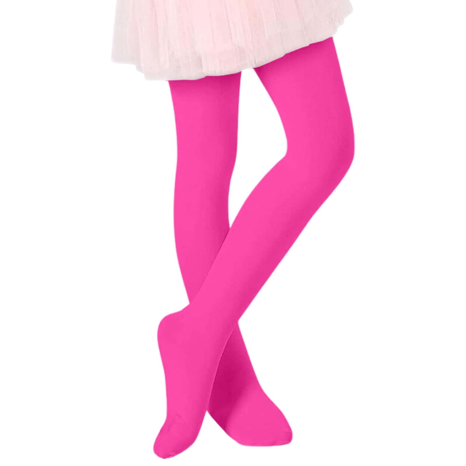 Tiijoy Little Girls Stretch Dance Leggings Ballerina Tights Basic ...