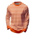 thumbnail image 1 of Tiijoy Long Sleeve T Shirt for Boys Striped Crew Neck T-Shirt Casual Soft Tee, Sizes 3-14, 1 of 4