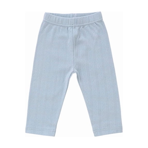 Tiijoy Newborn Boys Ribbed Long Pants Baby Casual Pull On Leggings Bottoms, Sizes 6-12M