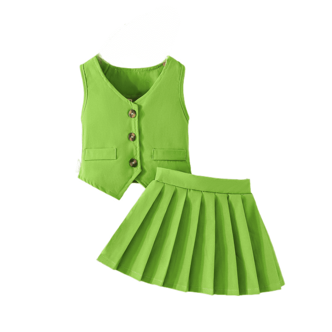 Arrival Summer Baby Kids Girls Solid Color Sleeveless Argyle Pattern Vest