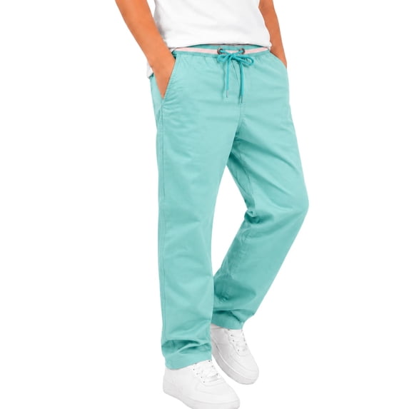 Tiijoy School Uniform Pants for Boys Casual Stretch Straight Leg Pants, Size 5-16