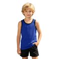 thumbnail image 1 of Tiijoy Summer Boys Tank Tops Casual Athletic Lightweight Sleeveless Shirt Top, Sizes 4-12, 1 of 5