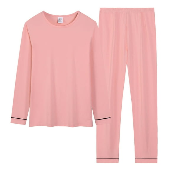 Tiijoy Teen Girls Pajamas Unisex Soft Long Sleeve Top and Pants Sleepwear, Sizes 14-15