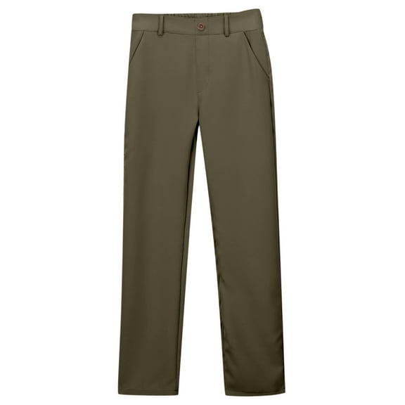 Tiijoy Teen Girls School Uniform Pants Casual Pull On Stretch Chino Pants, Sizes 14-15