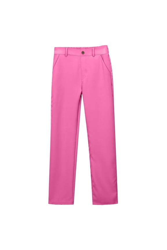Teen Girls School Uniform Pants Casual Pull On Stretch Chino Pants, Sizes 15-16