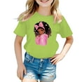 thumbnail image 1 of Tiijoy Teen Girls Short Sleeve Graphic Tee Cute Cartoon Short Sleeve T Shirt, Sizes 13-14, 1 of 3