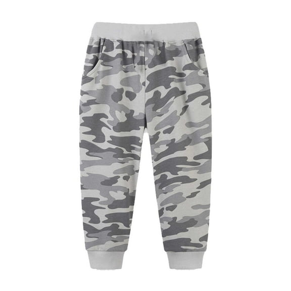 Tiijoy Toddler Boys Camo Sweatpants Casual Active Jogger Pants Spring Autumn Trousers, Sizes 3-4