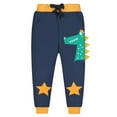 thumbnail image 1 of Tiijoy Toddler Boys Dinosaur Print Sweatpants Drawstring Pull-On Sport Jogger Pants, Sizes 3-4, 1 of 3