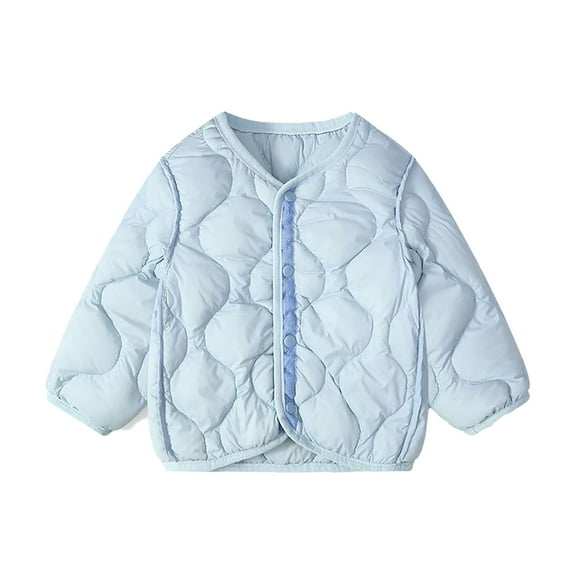 Tiijoy Toddler Boys Down Jacket Lightweight Winter Padded Coat Winter Outerwear, Sizes 2-3