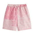 thumbnail image 1 of Tiijoy Toddler Boys Ethnic Beach Active Shorts Stretch Breathable Drawstring Casual Shorts, 1 of 2