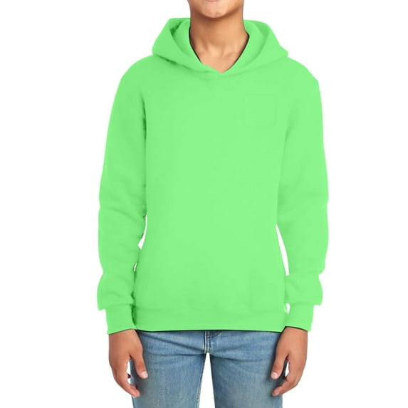 Tiijoy Toddler Boys Casual Hoodie Solid Basic Pocket Unisex Hooded Sweatshirt, Sizes 4-5T