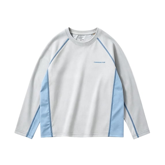 Tiijoy Toddler Boys Lightweight UPF50+ Sun Shirt Long Sleeve Athletic T-Shirt, Sizes 4-5
