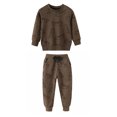 thumbnail image 1 of Tiijoy Toddler Boys Outfits Casual Cartoon Sweatshirt Sweatpants Sweatsuit, Sizes 2-3, 1 of 8