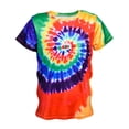 thumbnail image 1 of Tiijoy Toddler Boys Tie Dyed Short Sleeve T-Shirt Summer Casual Crewneck Tee, Sizes 2-3, 1 of 2