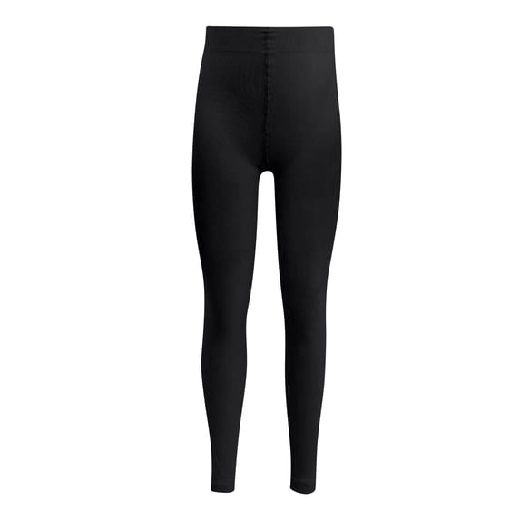 Tiijoy Toddler Girls Cropped Dance Leggings Stretch Breathable Ballet Tights, Sizes 3-4
