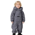 thumbnail image 1 of Tiijoy Toddler Girls Heavyweight Snowsuit Winter Warm Hooded Ski Jumpsuit, Sizes 2-3T, 1 of 8