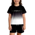 thumbnail image 1 of Tiijoy Toddler Girls Outfits Casual Short Sleeve T Shirt Shorts Set for Kids, Sizes 2-3, 1 of 7