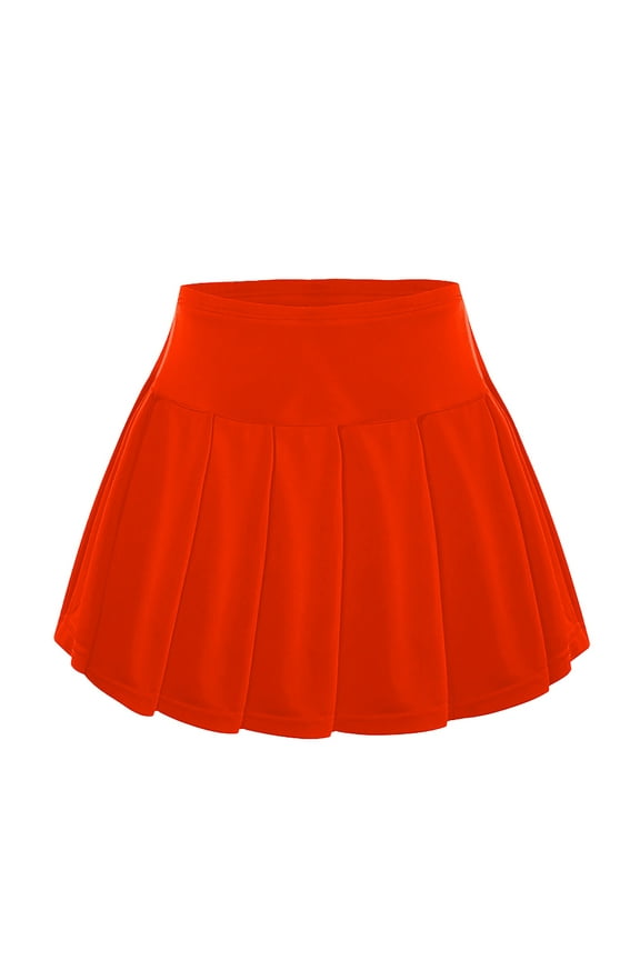 Toddler Girls Pleated Tennis Skort Casual Athletic A Line Skater Skirt, Sizes 1-2