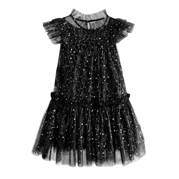 Tiijoy Toddler Girls Ruffles Tiered Tulle Dress Pageant Party Princess Dress, Sizes 2-3