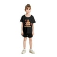 thumbnail image 1 of Tiijoy Toddler Girls Short Sleeve T-Shirt Capybara Print Cute Casual T Shirt, Sizes 2-3, 1 of 2